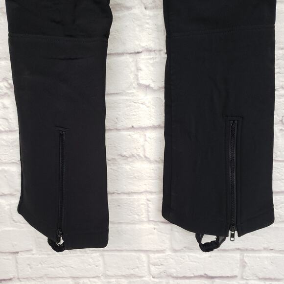 Vintage Schoeller Black Ski Snowboard Pants Boot Leg Stirrups Sz 34 Regular - Picture 9 of 14